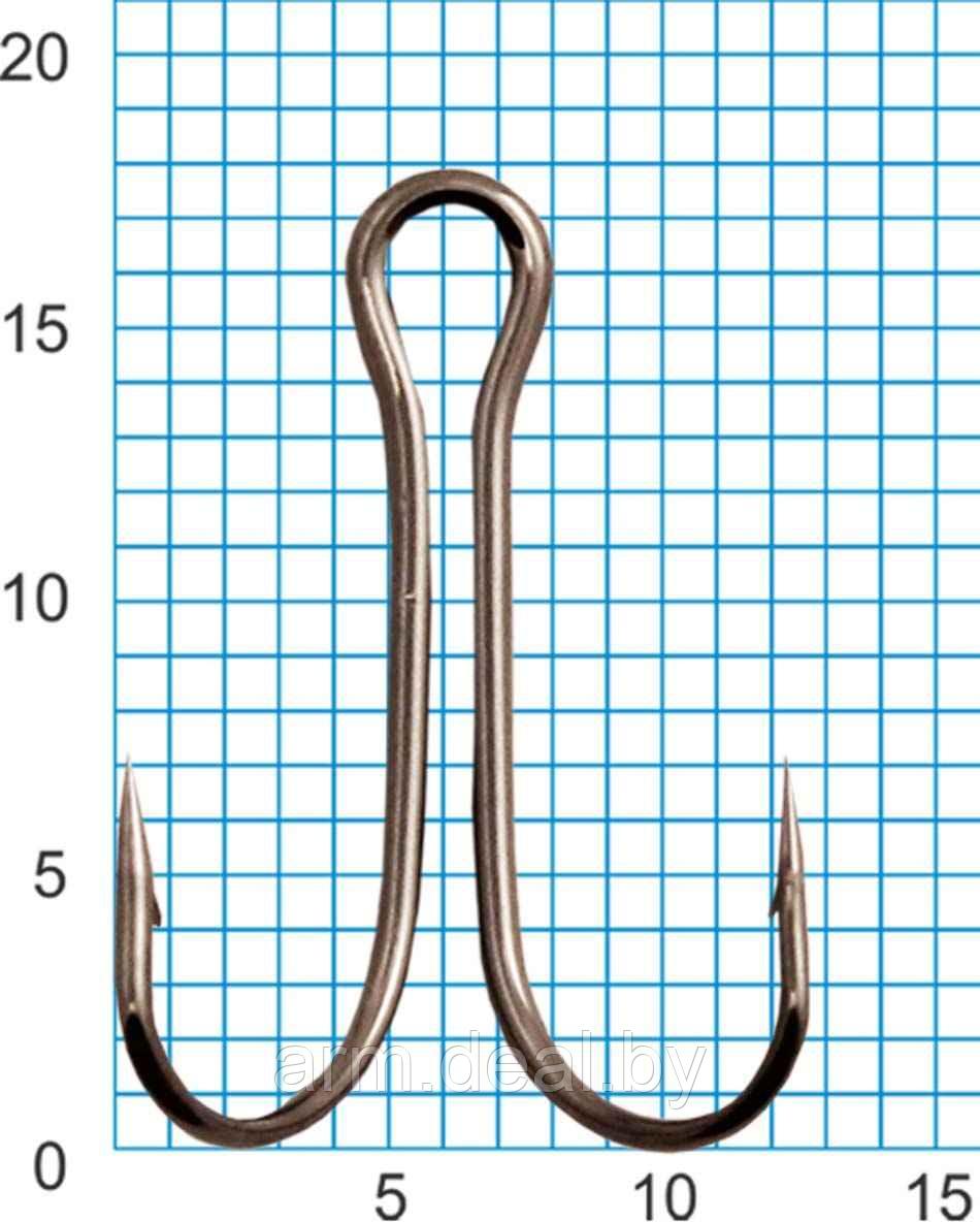 Крючок двойной SWD №7 (30шт.) - фото 3 - id-p25010424