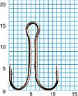 Крючок двойной SWD №8 (30шт.), фото 2