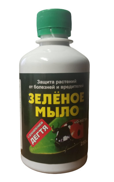 ЗЕЛЁНОЕ МЫЛО С ДОБАВЛЕНИЕМ ДЕГТЯ 250МЛ. (ООО "Домен")