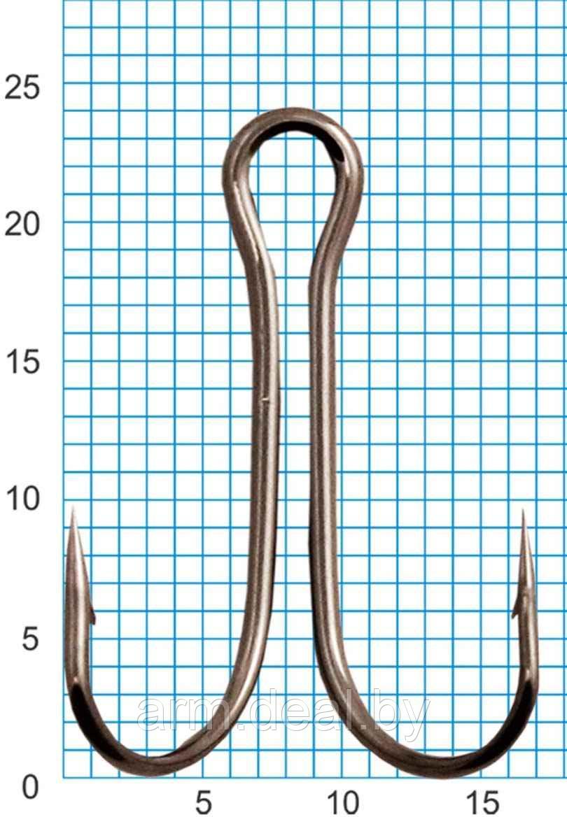 Крючок двойной SWD №4 (30шт.) - фото 2 - id-p25010242