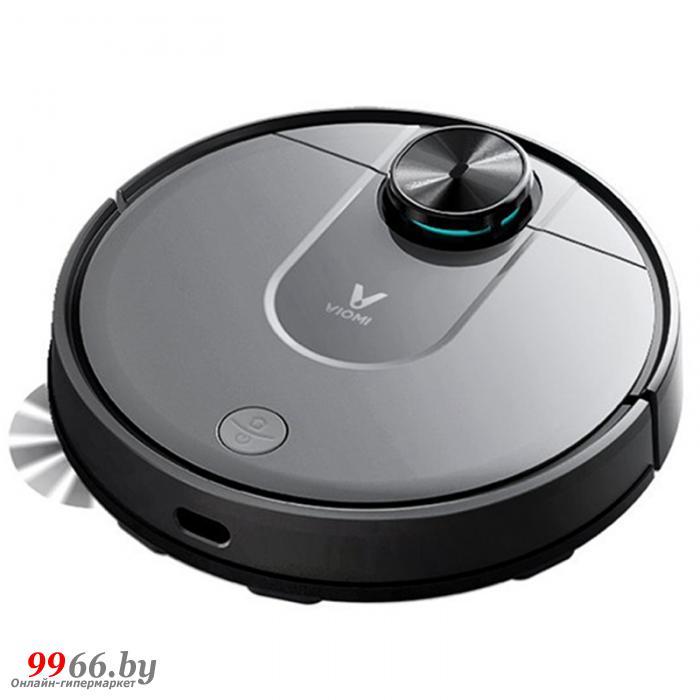 Автоматический беспроводной моющий мини робот-пылесос Xiaomi Viomi Robot Black V-RVCLM21B для уборки дома