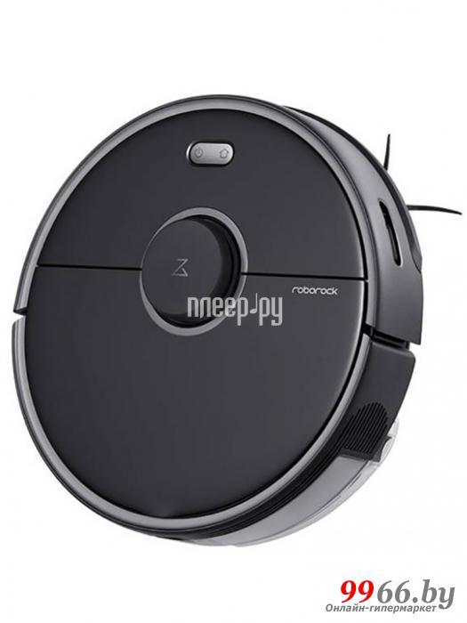 Автоматический беспроводной моющий мини робот-пылесос Xiaomi Mi Roborock S5 Max черный для уборки дома