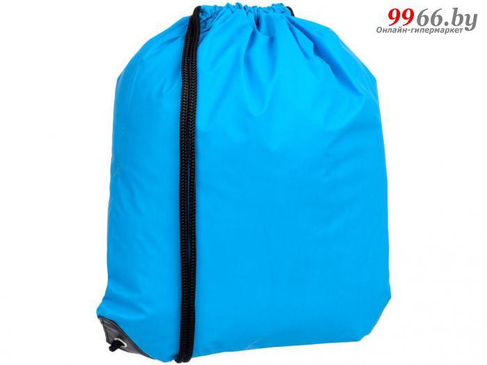 Спортивный рюкзак-мешок для тренировок фитнеса волейбола спорта сменки Molti голубой женский стильный яркий