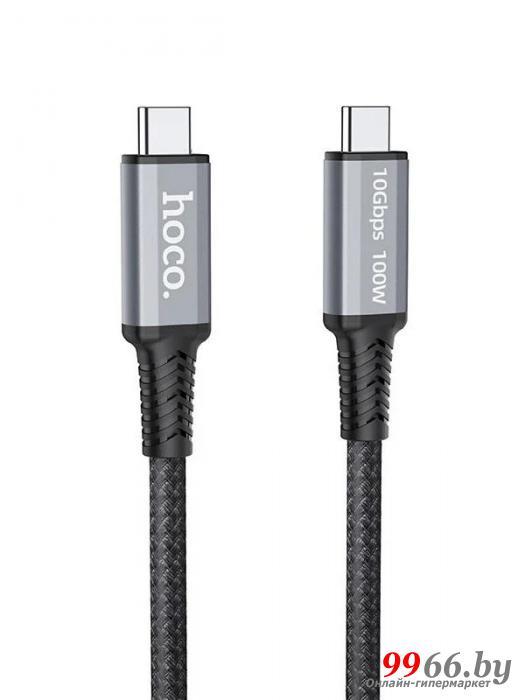 Аксессуар Hoco US01 Type-C - Type-C 1.8m Black