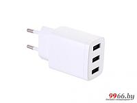 Зарядное устройство Baseus Compact Charger 3U 17W EU White CCXJ020102