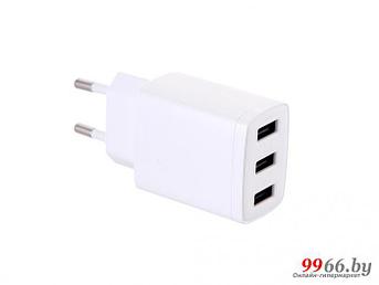 Зарядное устройство Baseus Compact Charger 3U 17W EU White CCXJ020102