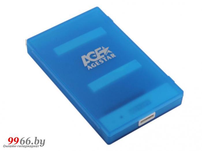 Внешний корпус для HDD AgeStar 3UBCP1-6G USB3.0 SATA Blue