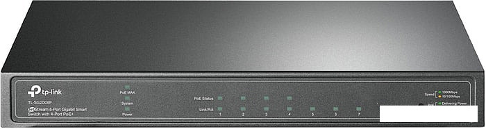 Коммутатор TP-Link TL-SG2008P