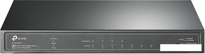 Коммутатор TP-Link TL-SG2008P, фото 2