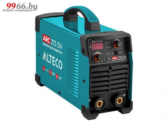 Профессиональный сварочный аппарат Alteco ARC-275DV Standard 21573 электродный ручной сварочник дуговая сварка - фото 1 - id-p181948682