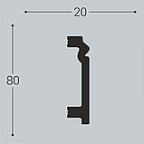 Плинтус напольный дюрополимер П3 80/20 80*20*2000мм, фото 2