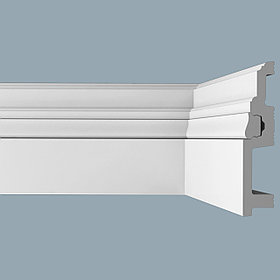 Плинтус напольный дюрополимер П6 120/24 120*24*2000мм
