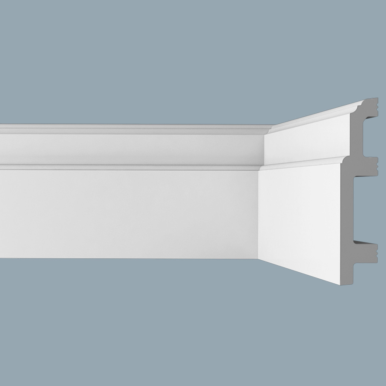 Плинтус напольный дюрополимер П10 100/20 100*20*2000мм
