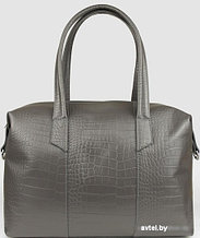 Женская сумка Souffle 416 4165038 (темно-серый кайман эластичный)