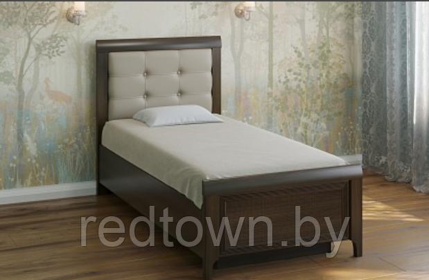 Кровать КР-1035(4 цвета), с мягким изголовьем - фото 2 - id-p182744775