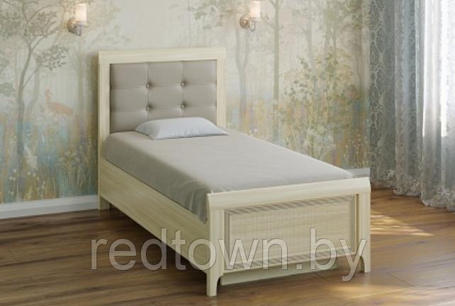 Кровать КР-1035(4 цвета), с мягким изголовьем - фото 4 - id-p182744775