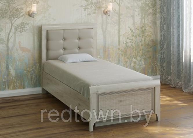 Кровать КР-1035(4 цвета), с мягким изголовьем - фото 3 - id-p182744775