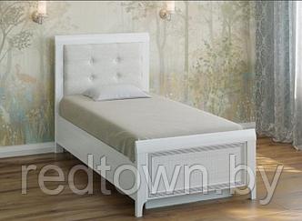 Кровать КР-1035(4 цвета), с мягким изголовьем