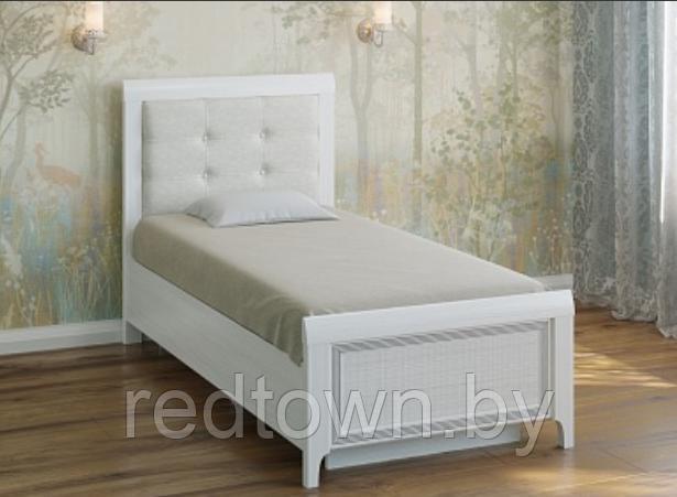 Кровать КР-1035(4 цвета), с мягким изголовьем - фото 1 - id-p182744775