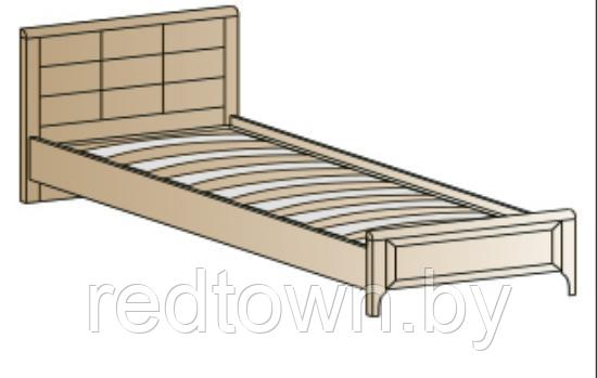 Кровать КР-1035(4 цвета), с мягким изголовьем - фото 5 - id-p182744775