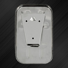 Антивандальный дозатор для жидкого мыла Solinne ТМ 801 ML (500мл), нержавейка матовый, фото 2