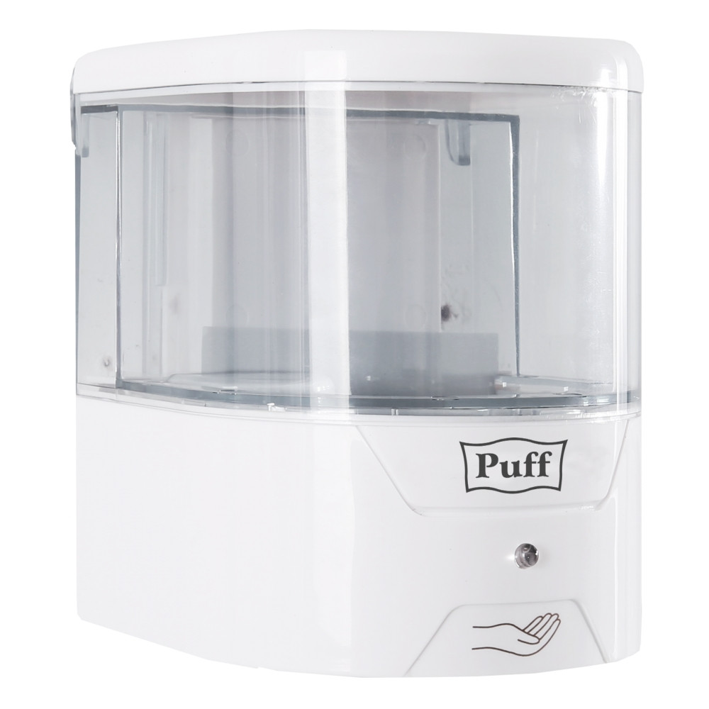 Дозатор сенсорный PUFF-8181 (0,5 л) для жидкого мыла и гелевых антисептиков - фото 2 - id-p182747358