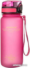 Бутылка UZSpace Colorful Frosted 3037 розовый