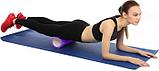 Валик для фитнеса «ТУБА», фиолетовый (Deep tissue massage foam roller. Pantone number 814C), Bradex SF 0336, фото 2