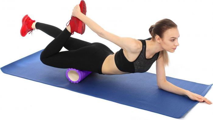 Валик для фитнеса «ТУБА», фиолетовый (Deep tissue massage foam roller. Pantone number 814C), Bradex SF 0336 - фото 3 - id-p177288051