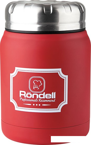 Термос для еды Rondell RDS-941 0.5л (красный)