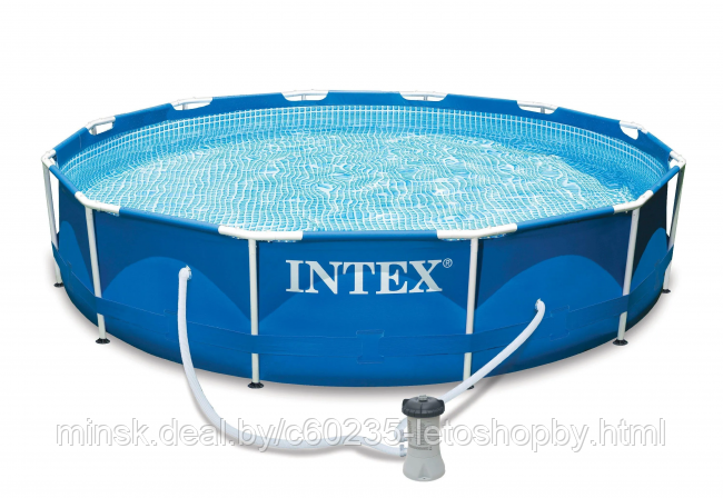 Каркасный бассейн Intex 28202 Metal Frame Pool 305*76 см. - фото 1 - id-p182751859