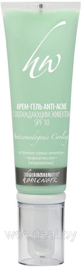 Premium Крем-гель Anti-acne с охлаждающим эффектом 50 мл - фото 1 - id-p182753773