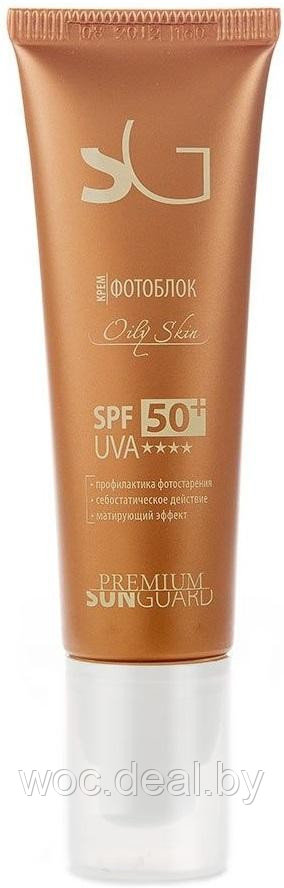 Premium Крем фотоблок Оily Skin SPF 50 UVA**** 50 мл - фото 1 - id-p182753807