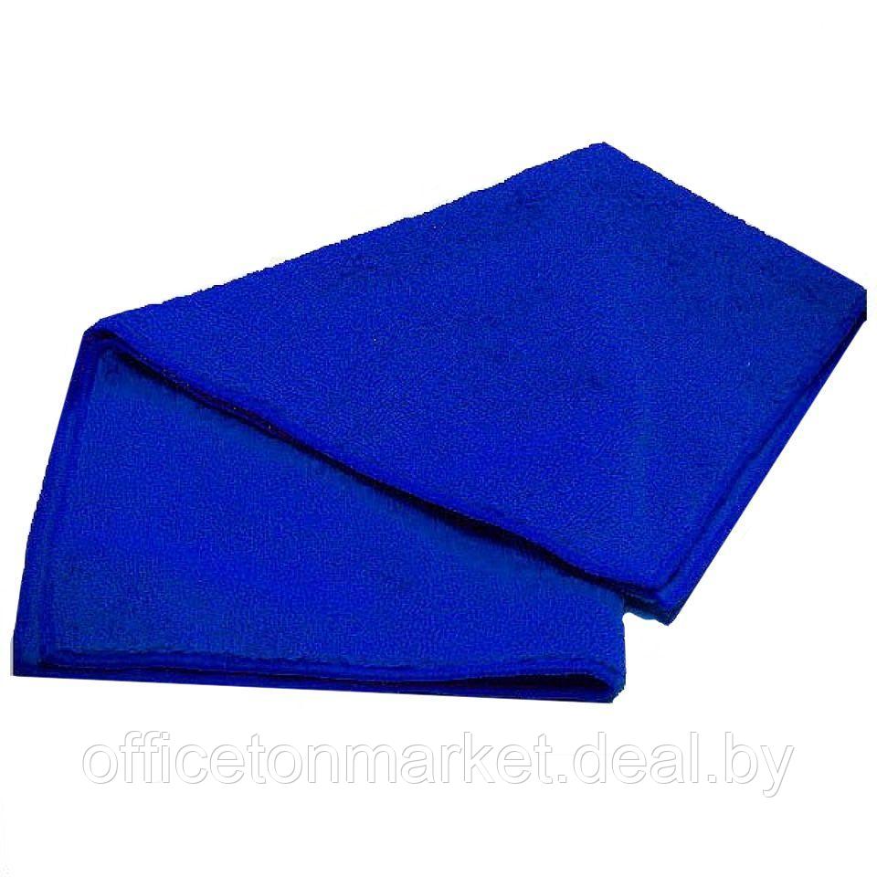 Салфетка из микроволокна, 30x30 см, 3 шт., синий - фото 1 - id-p137123472