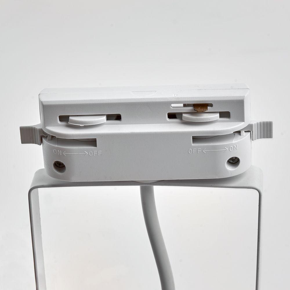 Трековый светильник Feron AL157 под стандартную лампочку с цоколем E27, белый - фото 2 - id-p119522521