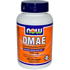 NOW DMAE 250 mg 100 vcaps