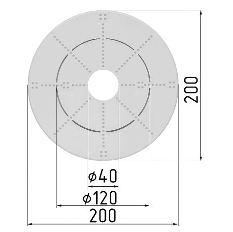 Платформа для крупногабаритной люстры (мм) 120/200 - фото 2 - id-p182763157