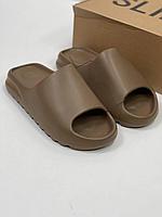 Тапки ADIDAS YEEZY SLIDES "BROWN"