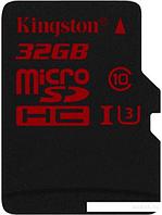 Карта памяти Kingston microSDHC (Class 10) 32GB (SDCA3/32GBSP)