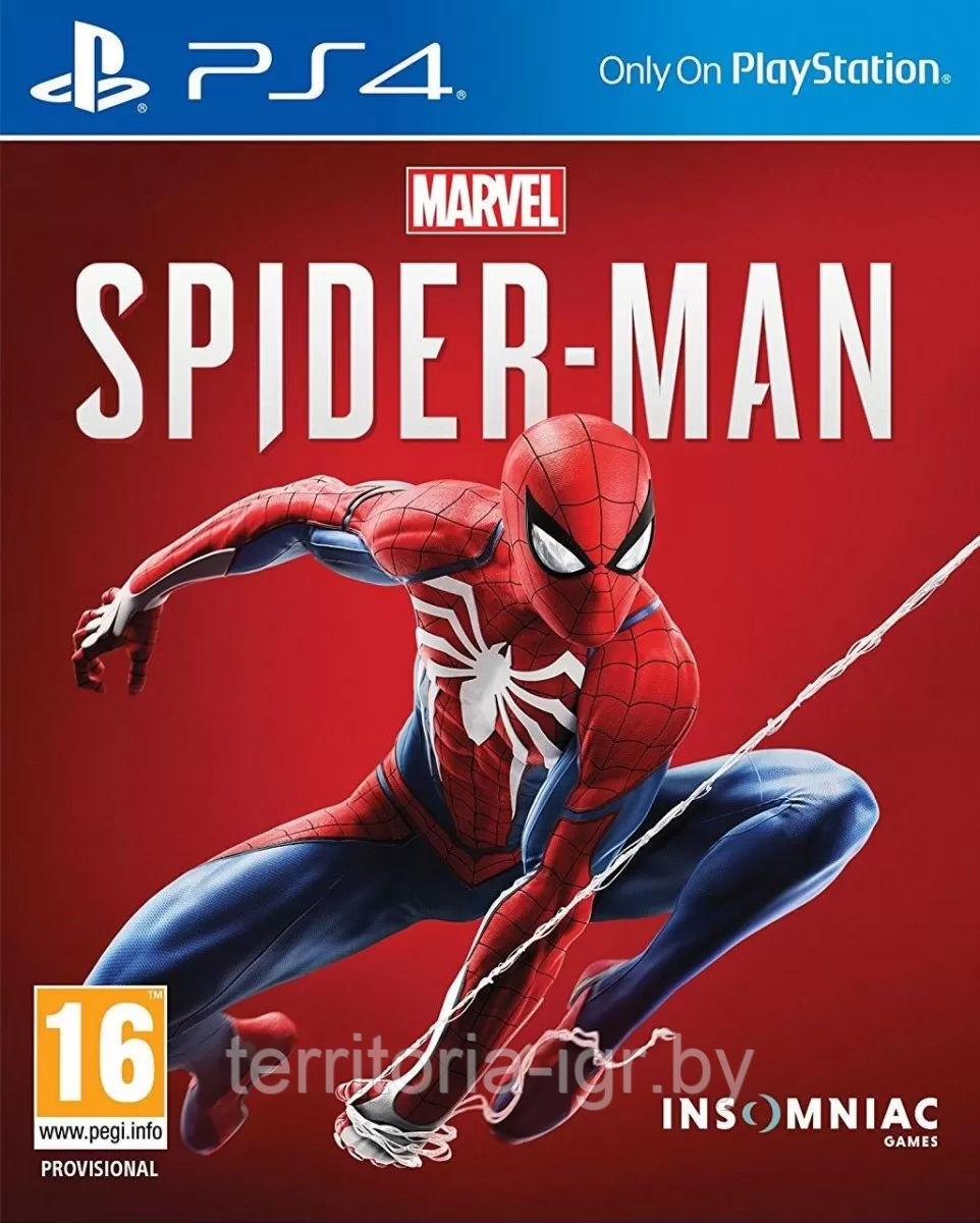 Sony Marvel Человек-паук PS4 Игра (Английская версия)