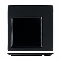 Тарелка квадратная 307×307 мм P.L. Proff Cuisine "Glossy-Black"