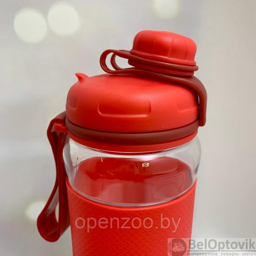 Спортивная бутылка для воды Oriole Tritan, 600 мл Красный - фото 6 - id-p182809938
