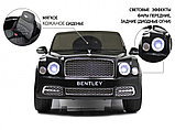 Детский электромобиль RiverToys Bentley Mulsanne JE1006 (черный) Лицензия, фото 5