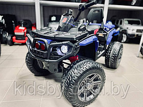 Детский квадроцикл RiverToys K111KK 2WD (синий)