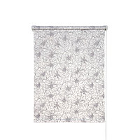 Рулонная штора «Экзотика», 50х175 см, цвет белый