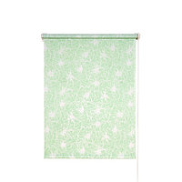 Рулонная штора «Экзотика», 50х175 см, цвет зеленый