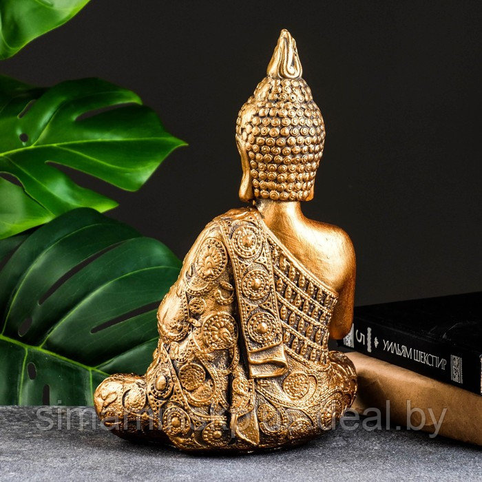 Фигура "Будда средний" бронза, 12х20х29см - фото 3 - id-p182815581