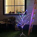 Светодиодный куст «Ромашки» 1.5 м, 84 LED, мигание, 220 В, свечение мульти (RG/RB), фото 4