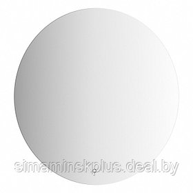 Зеркало Evororm с LED-подсветкой, сенсорный выключатель, 21W, d=80 см, тёплый белый свет