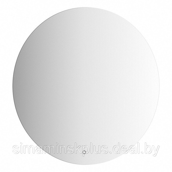 Зеркало Evororm с LED-подсветкой, сенсорный выключатель, 21W, d=80 см, тёплый белый свет - фото 1 - id-p182814432
